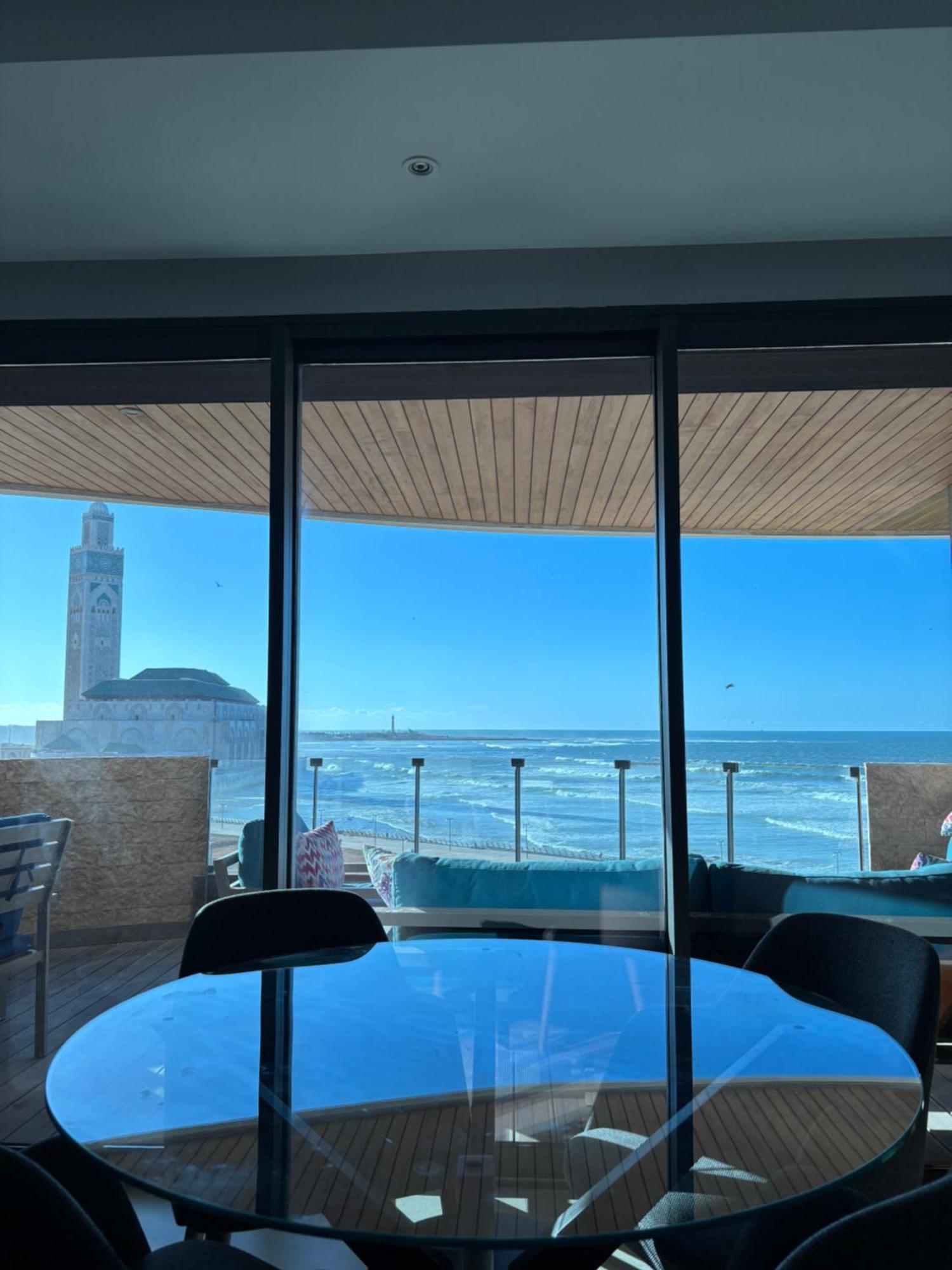 Marina Casa Del Mar - Amazing Sea & Mosque Views Lejlighed Casablanca Eksteriør billede